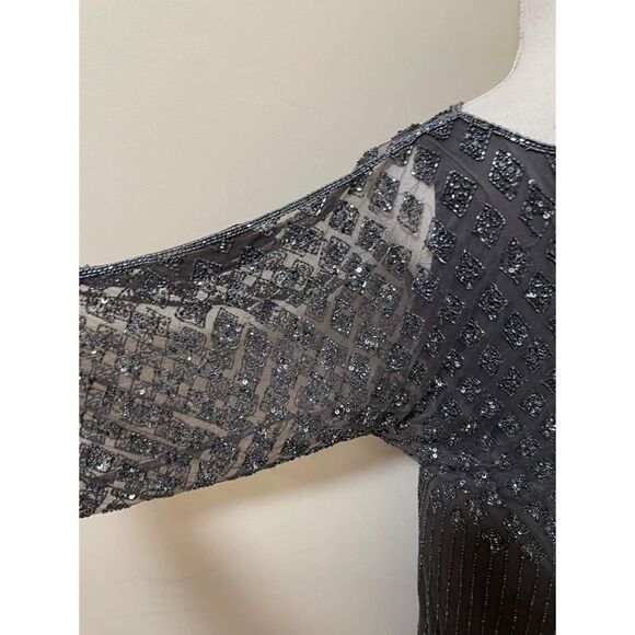 BHLDN Bathilda Sequined Dress Size 0 - Picture 4 of 8